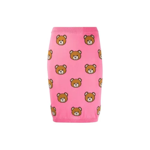 MOSCHINO Casual Short Skirts Women's Pink