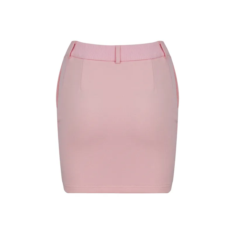 AZEPAM Casual Short Skirts Women's Pink-1