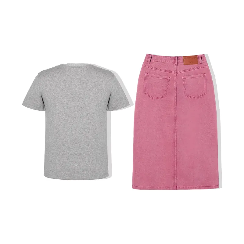 LA CRAWFISH Two Piece Skirt Sets Women's-1