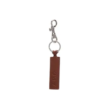 A.P.C Logo Embossed Keyring