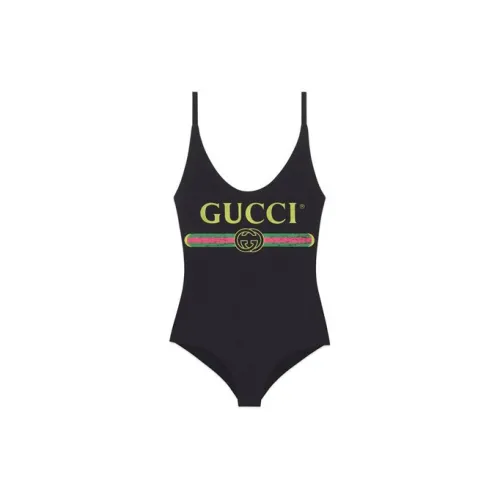 GUCCI One-Piece Swimsuits Women's Black