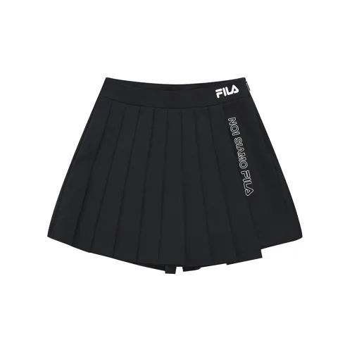 FILA FUSION Casual Short Skirts Women's Pitch Black