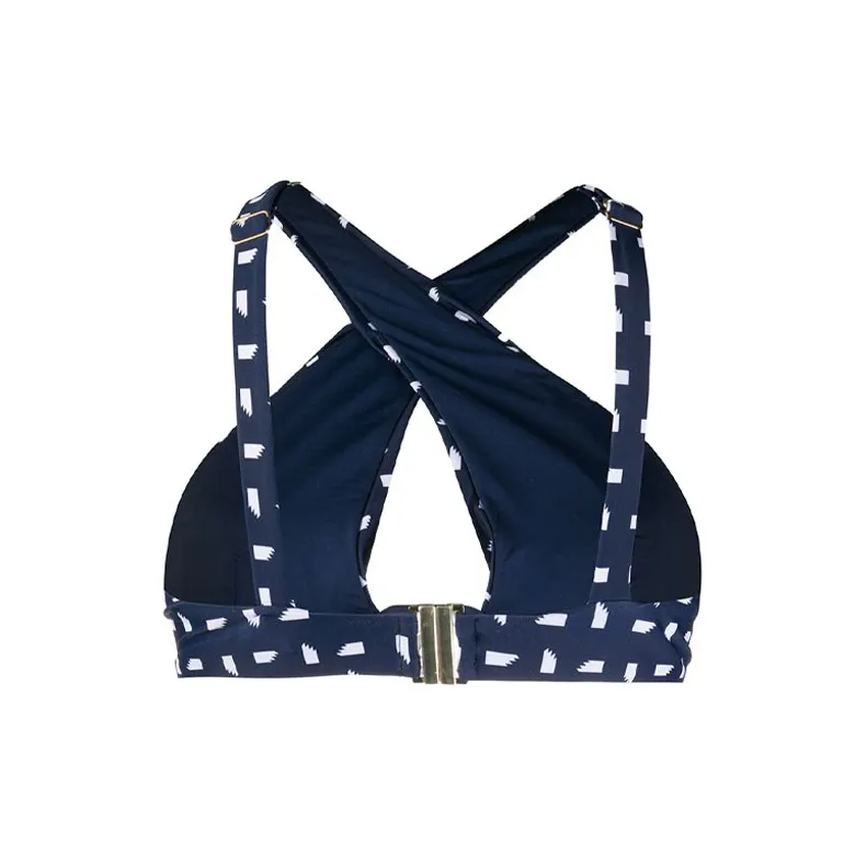 Self portrait Printed Bandeau Bikini Top-1