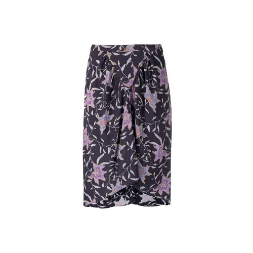 ISABEL MARANT Casual Long Skirts Women's Purple