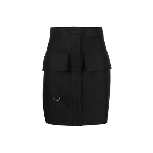 MSGM Casual Short Skirts Women's Black