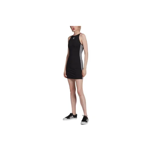 Adidas Originals Spice Girls Series Sleeveless Dresses Women's Black