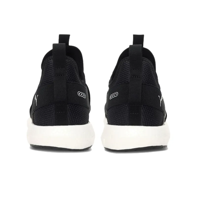 PUMA Mega Series Running Shoes Unisex Low Top Black/White-3