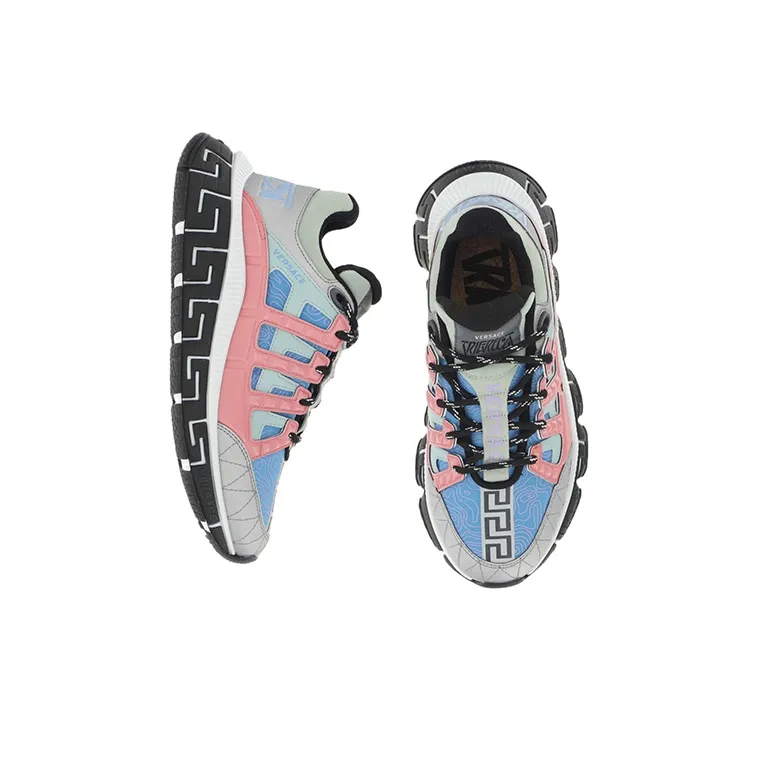 VERSACE Trigreca 'Silver Sky Coral'-3