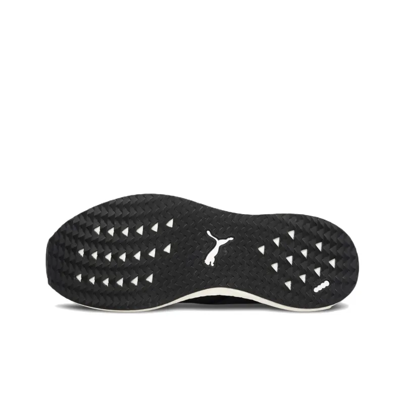 PUMA Mega Series Running Shoes Unisex Low Top Black/White-4