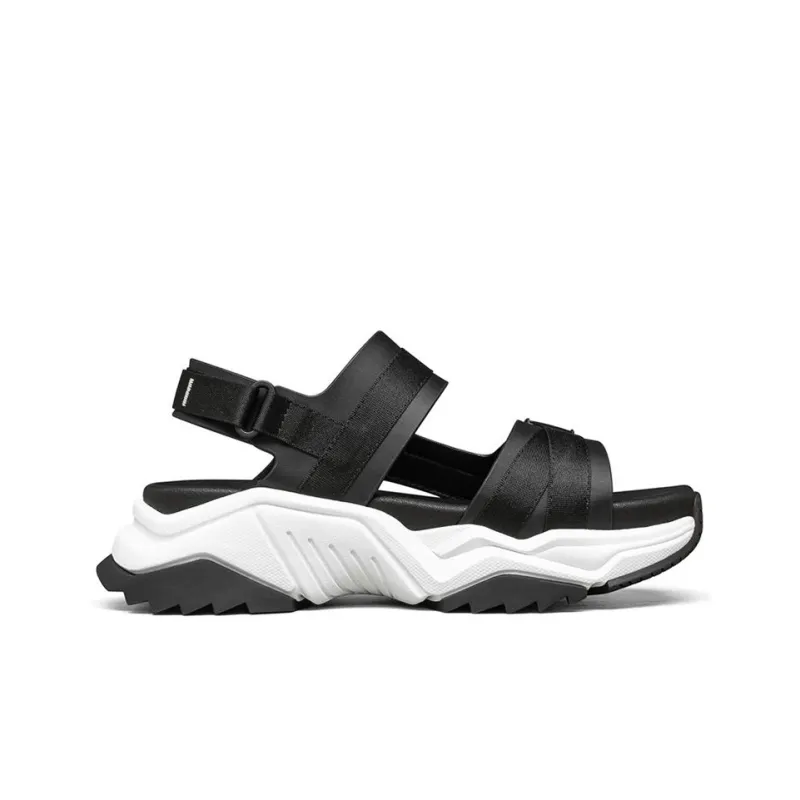 Skechers Block Beach Sandals Women's Black/White-1