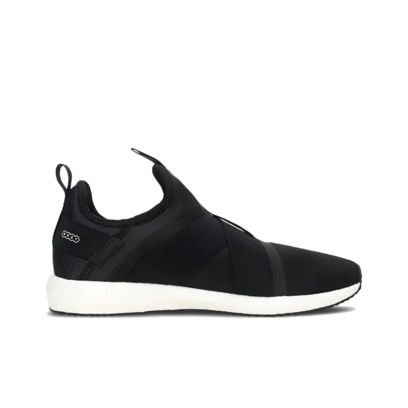 PUMA Mega Series Running Shoes Unisex Low Top Black/White-1