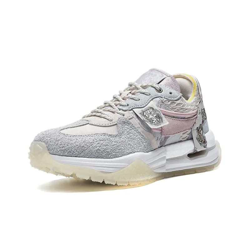 XTEP Sky Ride Collection Slip Resistant, Abrasion Resistant, Lightweight Low Top Casual Shoes Women's-1
