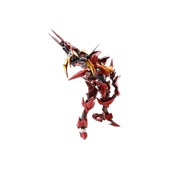 BANDAI METAL BUILD DRAGON SCALE Code Geass R2 Red Lotus Sacred Heaven Eight Point Style 18cm Hobby Model