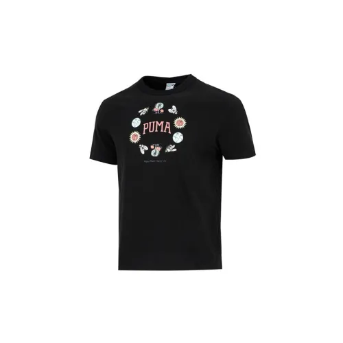 PUMA Downtown T-Shirts Men Black