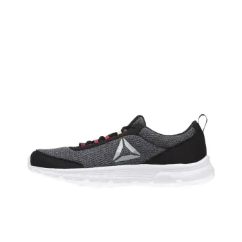 Reebok Speedlux 3.0 Cushioning Anti-Slip And Wear-Resistant Low-Top Running Shoes Women's Black Gray
