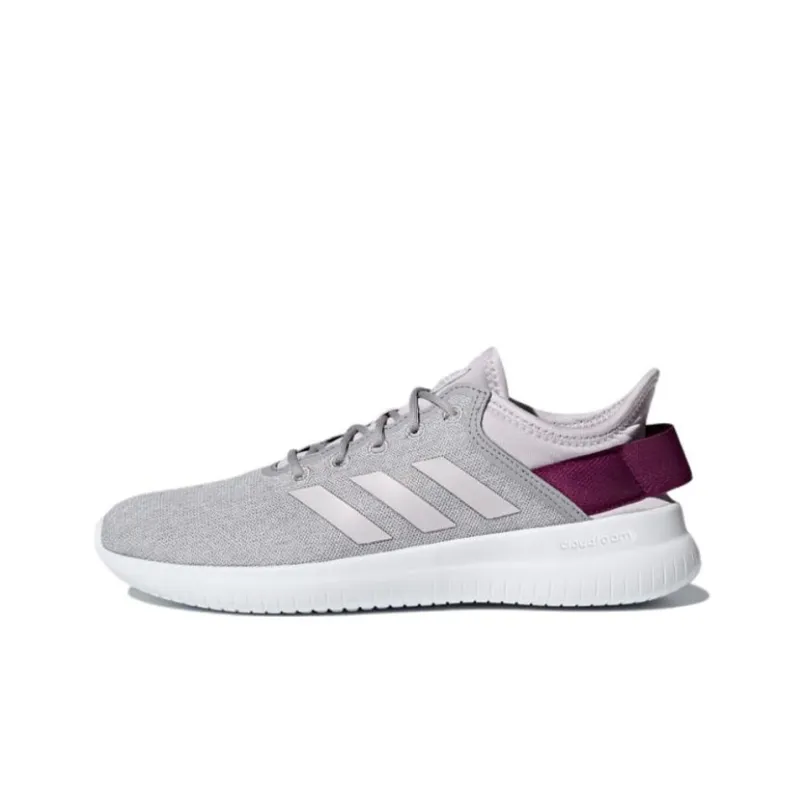 Adidas Neo Cloudfoam Qtflex 'Grey Pink' Women's-0
