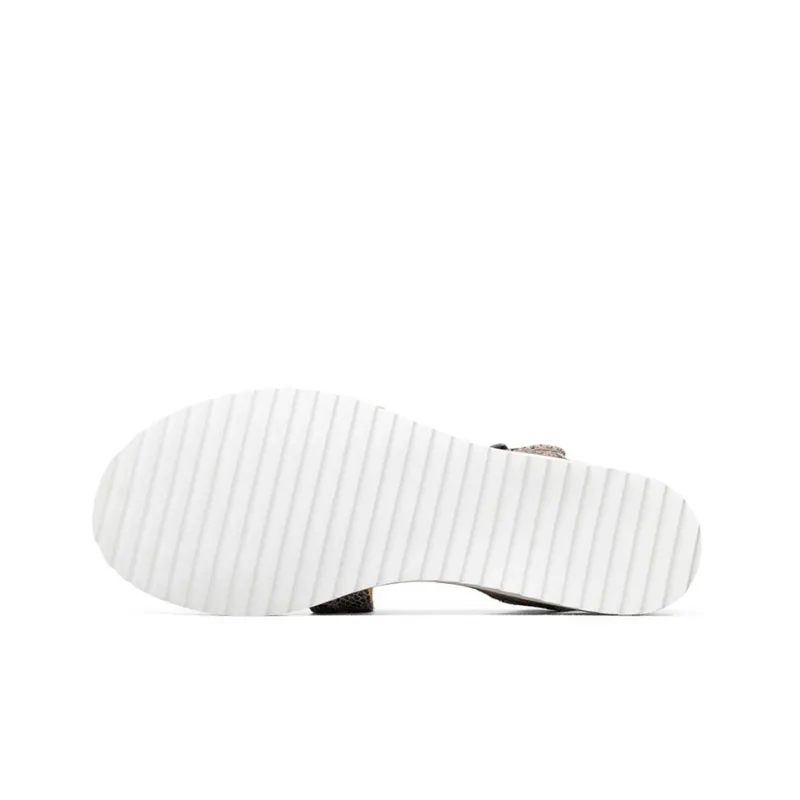 Skechers DESERT KISS Beach Sandals Women's Yellow Silver-4