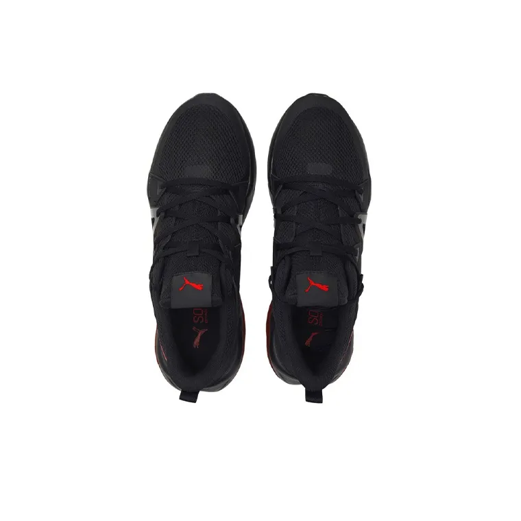 Puma Cell Fraction Mesh 'Black High Risk Red'-2