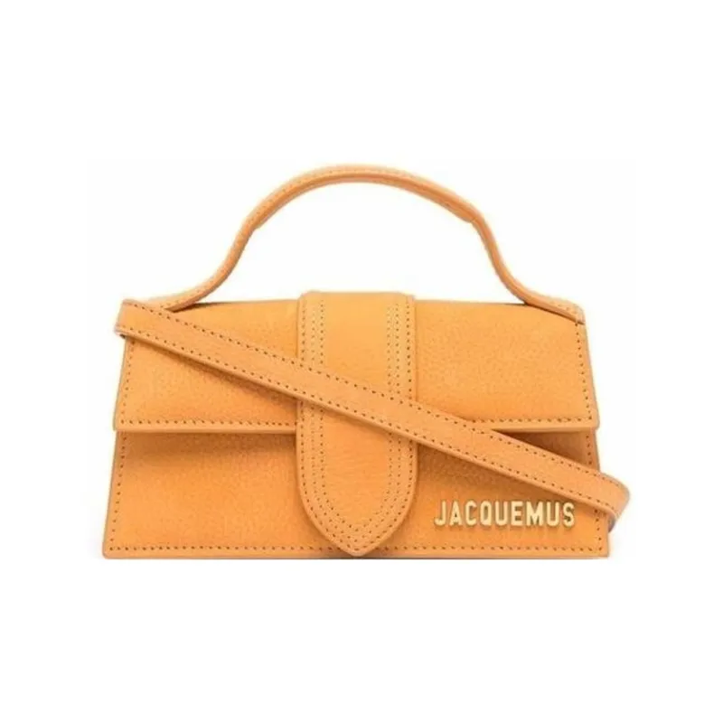 Jacquemus Suede Shoulder Bag, Handbag Women's Orange-0