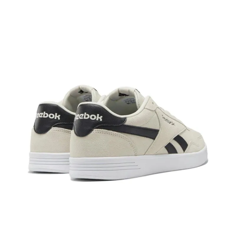 Reebok Royal Techque T Anti-Slip Wear-Resistant Low-Top Skateboard Shoes Men's Light Brown Blue-3