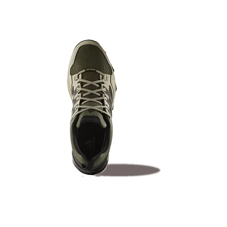 Adidas Kanadia 7 TR GTX Durable Breathable Low-Top Running Shoes Men's Black Green-4