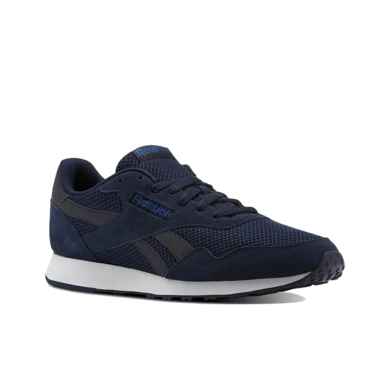 Reebok Royal Ultra Anti-Slip Wear-Resistant Low-Top Running Shoes Blue White-2