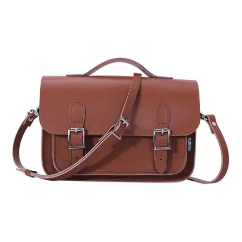 Zatchels Shoulder Bags Chestnut