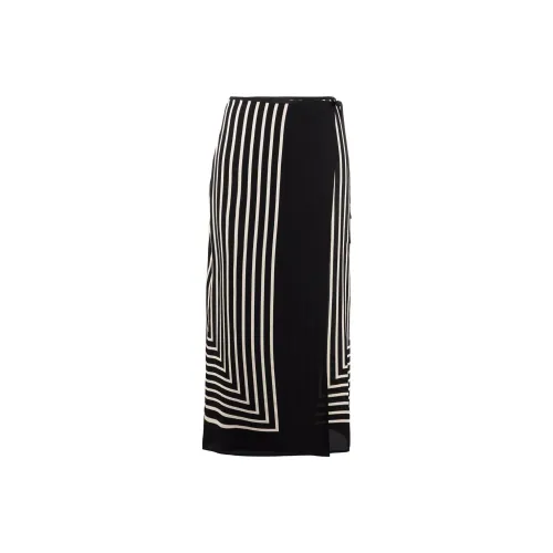 TOTEME Casual Long Skirts Women's Black