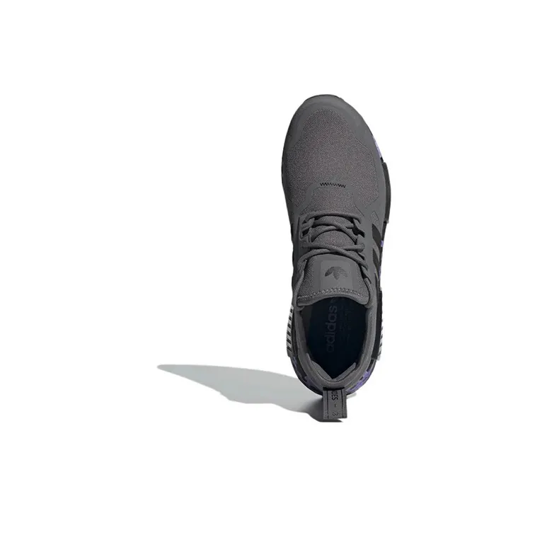 Adidas Nmd R1 Grey Purple Rush-4
