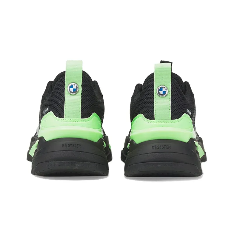 PUMA BMW M Motorsport RS-Fast Cushioning Anti-Slip And Wear-Resistant Low-Top Casual Shoes Men's Black Green-3