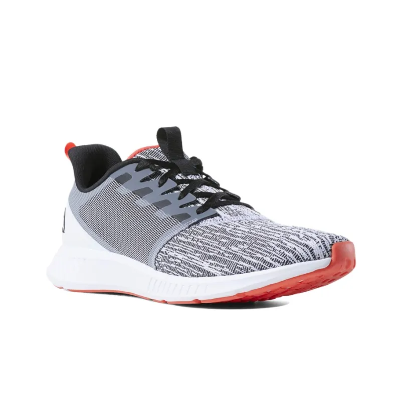 Reebok Fusium Lite Durable Breathable Low-Top Running Shoes Gray White-2