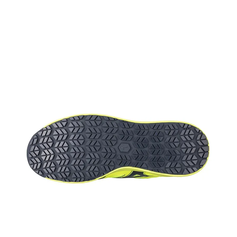Mizuno Almighty Abrasion Resistant Low Top Casual Shoes Unisex Yellow Dark Gray-4