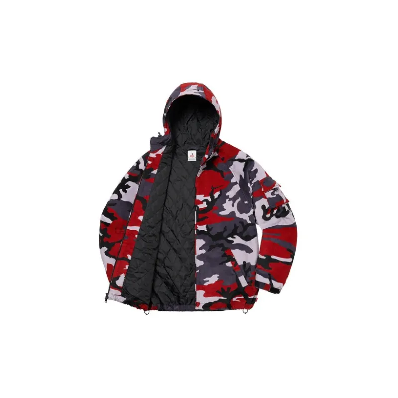 Supreme Nike Arc Corduroy Hooded Jacket-8