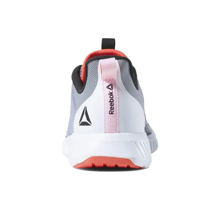 Reebok Fusium Lite Durable Breathable Low-Top Running Shoes Gray White-3
