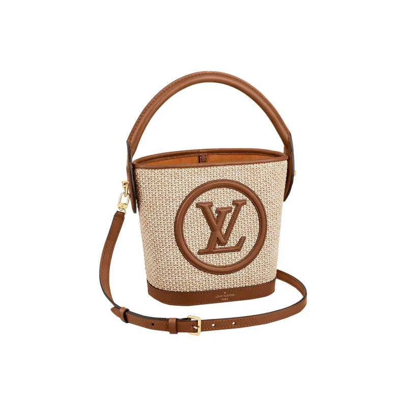 LOUIS VUITTON Petit Bucket Caramel-0