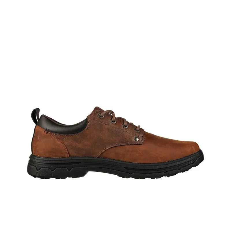 Skechers Segment 2.0 Cushioning, Slip Resistant, And Abrasion Resistant Low Top Casual Shoes Men's Brown Loose Fit-1