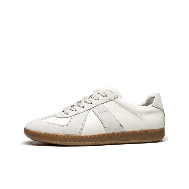 LEAVELAND Skateboard Shoes Unisex White-0