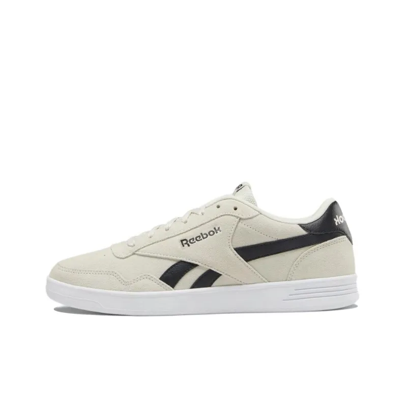Reebok Royal Techque T Anti-Slip Wear-Resistant Low-Top Skateboard Shoes Men's Light Brown Blue-0