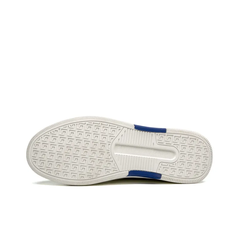 LEAVELAND Stylish Skateboarding Shoes Men's White-4