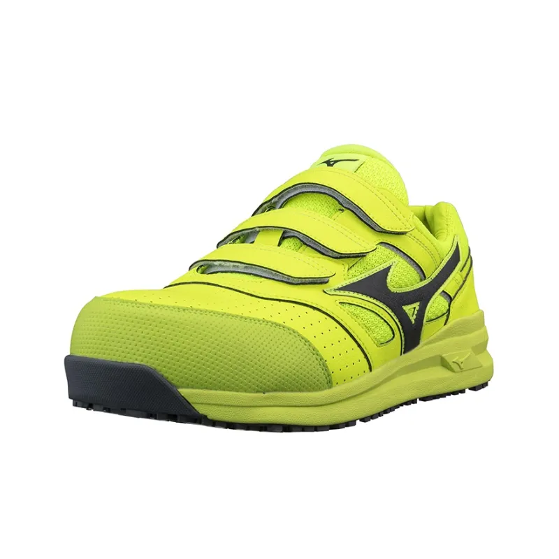 Mizuno Almighty Abrasion Resistant Low Top Casual Shoes Unisex Yellow Dark Gray-1