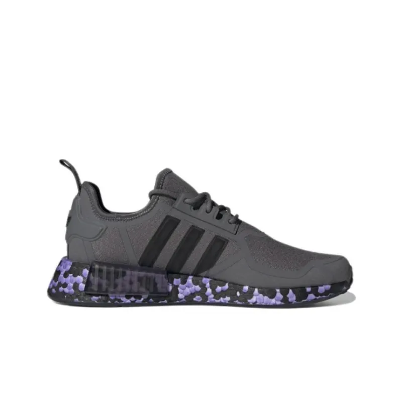 Adidas Nmd R1 Grey Purple Rush-1
