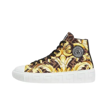 VERSACE Fendace Gold Baroque Greca High Top