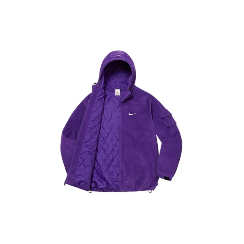 Supreme Nike Arc Corduroy Hooded Jacket-5