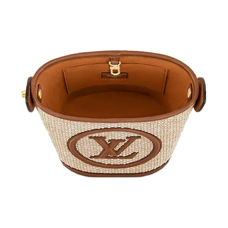LOUIS VUITTON Petit Bucket Caramel-3