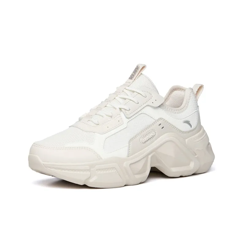 Anta Life Collection Low-Top Sports Casual Shoes Women's White Gray-2