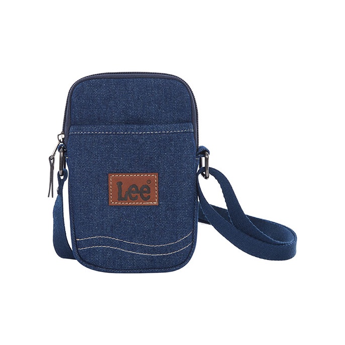 ◆LEE◆ light cross bag blue Lee Crossbody Bags Light Denim Blue - POIZON