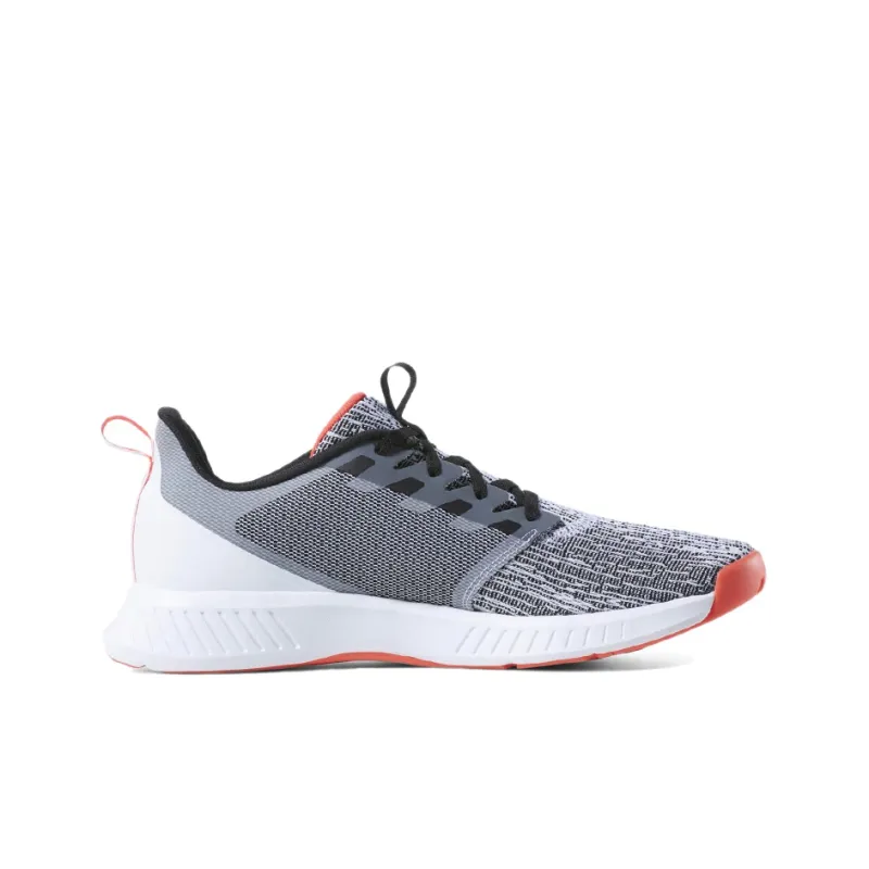 Reebok Fusium Lite Durable Breathable Low-Top Running Shoes Gray White-1