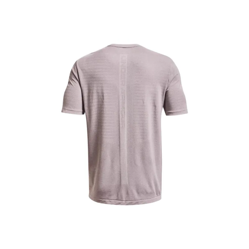 Under Armour RUSH Set in Sleeve T Shirt Men's Limestone White-1