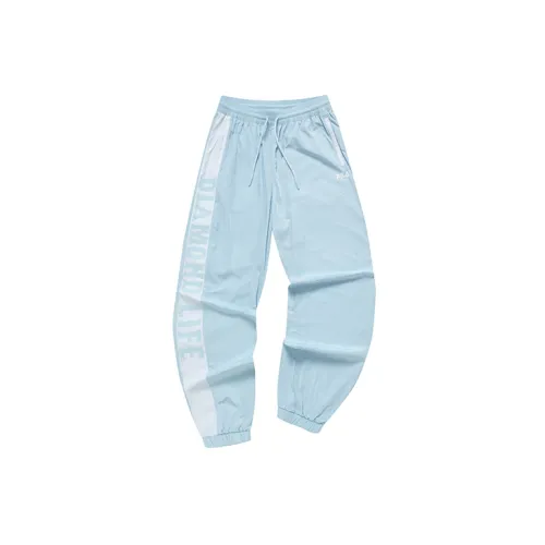 FILA FUSION BASEBALL Series Casual Pants Women's Light Sky Blue