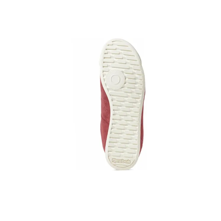 Reebok Princess Leather Coverage Warm Slip-Resistant Low-Top Skateboard Shoes Women's Red-4